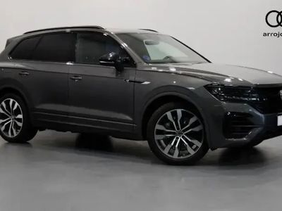 Usado VW Touareg R 460 CV (338 kW) 2021 Gris/plata SUV