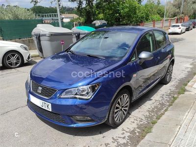 Usado Seat Ibiza CONNECT 90 CV (66 kW) 2016 Azul Berlina