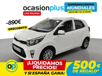 Usado Kia Picanto 85 CV (62 kW) 2021 Blanco Utilitario