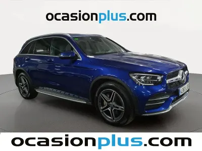 Usado Mercedes GLC200 AMG 163 CV (119 kW) 2020 Azul SUV