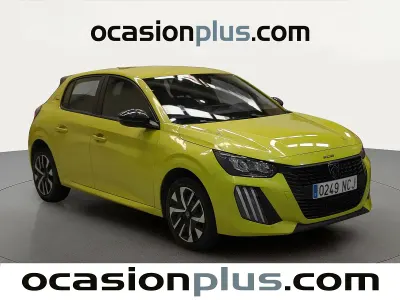 Usado Peugeot 208 Style 110 CV (80 kW) 2025 Amarillo Utilitario