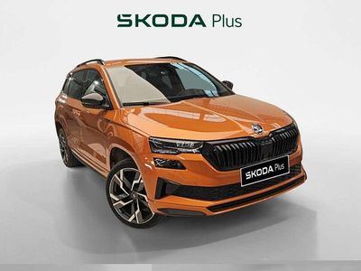 Usado Skoda Karoq SportLine 150 CV (110 kW) 2025 Naranja SUV