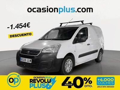 Usado Peugeot Partner 75 CV (55 kW) 2016 Blanco Monovolumen