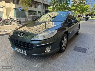 Usado Peugeot 407 125 CV (91 kW) 2008 Verde Berlina