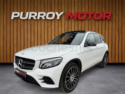 Usado Mercedes GLC250 AMG line 204 CV (150 kW) 2016 Blanco SUV