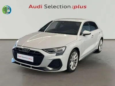 Usado Audi A3 Sportback S-Line 150 CV (110 kW) 2025 Blanco Utilitario