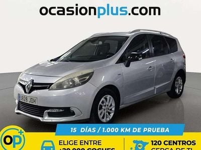 Usado Renault Grand Scénic III LIMITED 110 CV (80 kW) 2015 Gris plata Monovolumen
