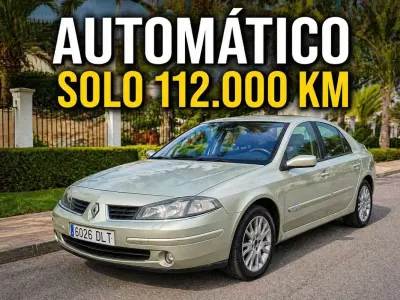 Usado Renault Laguna II Dynamique 135 CV (99 kW) 2005 Gris Berlina