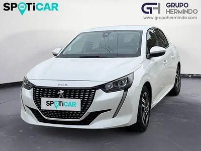 Brugt Peugeot 208 Allure 100 HK (73 kW) 2021 Hvid Hatchback