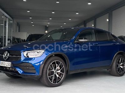 Azul Usado 2021 Mercedes GLC300e Coupe | 48.500 € (Precio justo)