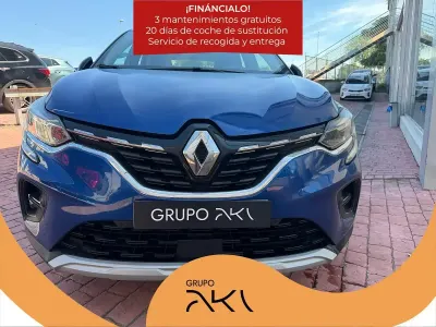 Usado Renault Captur Zen 90 CV (66 kW) 2021 Azul SUV