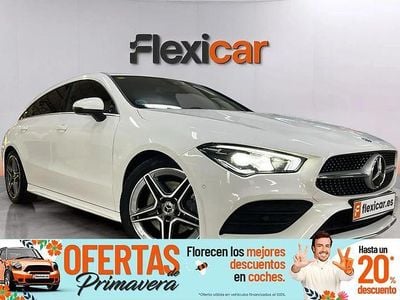 Usado Mercedes CLA200 Shooting Brake 150 CV (110 kW) 2020 Blanco Familiar