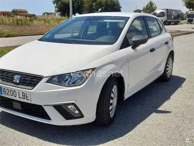 Usado Seat Ibiza Reference 90 CV (66 kW) 2019 Blanco Utilitario