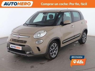 Marrón Usado 2015 Fiat 500L Trekking Monovolumen | 9299 € (Precio justo)