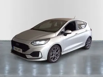 Usado Ford Fiesta ST-Line X 125 CV (91 kW) 2023 Plata perla (metalizado) Utilitario