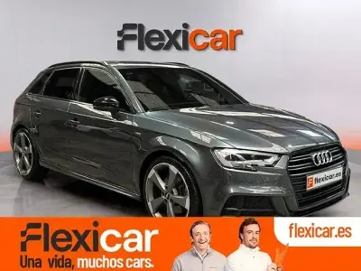 Usado Audi A3 S-Line 150 CV (110 kW) 2019 Gris Berlina