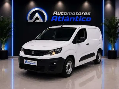 Usado Peugeot Partner S 102 CV (75 kW) 2019 Blanco Monovolumen