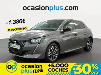 Usado Peugeot 208 Allure 100 CV (73 kW) 2023 Gris Utilitario