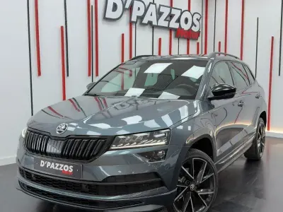 Usado Skoda Karoq SportLine 150 HP (110 kW) 2021 Cinzento SUV