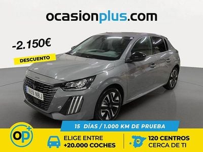 Usado Peugeot 208 Allure 100 CV (73 kW) 2025 Gris Utilitario
