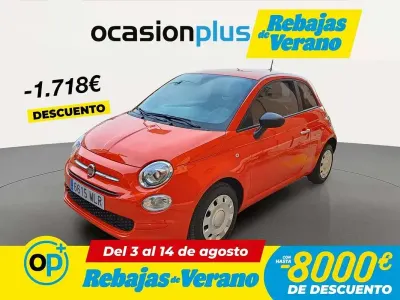 Usado Fiat 500 71 CV (52 kW) 2023 Naranja Utilitario