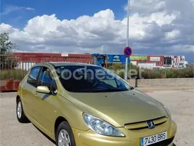 Usado Peugeot 307 110 CV (80 kW) 2001 Amarillo Utilitario