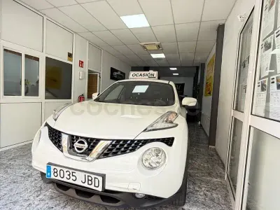 Usado Nissan Juke Acenta 115 CV (84 kW) 2014 Blanco SUV