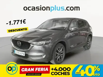 Usado Mazda CX-5 Sky 194 CV (142 kW) 2018 Gris SUV