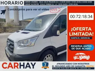 Usado Ford Transit Trend 131 CV (96 kW) 2021 Blanco Van