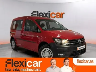 Usado VW Caddy Edition 102 CV (75 kW) 2020 Rojo Monovolumen