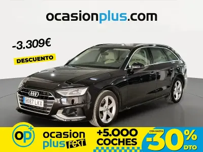 Usado Audi A4 Advanced Plus 150 CV (110 kW) 2020 Negro Familiar