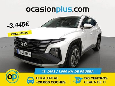 Blanco Usado 2024 Hyundai Tucson SUV | 30.200 € (Precio justo)