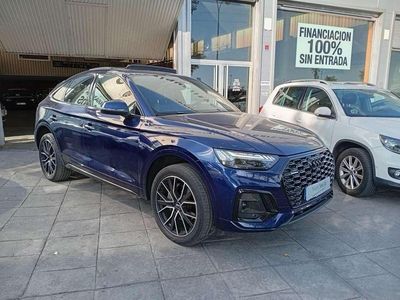 Azul Usado 2021 Audi Q5 S-Line SUV | 39.990 €