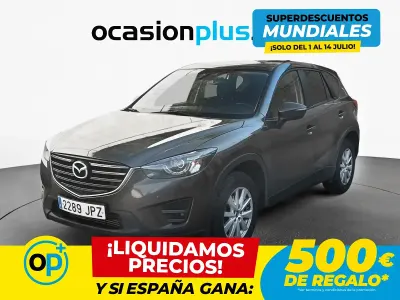 Usado Mazda CX-5 Style+ 150 CV (110 kW) 2016 Gris SUV