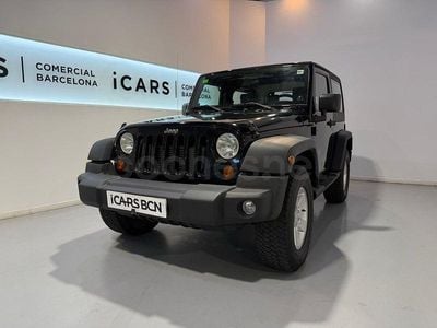 Usado Jeep Wrangler Rubicon 177 CV (130 kW) 2008 Negro SUV