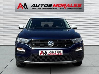 Usado VW T-Roc Sport 115 CV (84 kW) 2019 Azul SUV