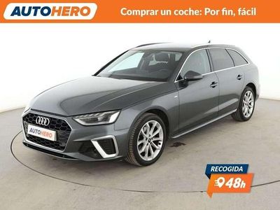 Usado Audi A4 S-Line 136 CV (100 kW) 2021 Gris Familiar