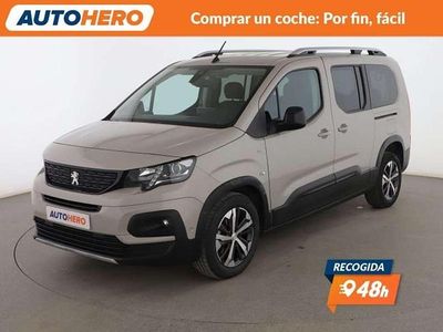 Usado Peugeot Rifter GT 132 CV (97 kW) 2021 Gris Monovolumen