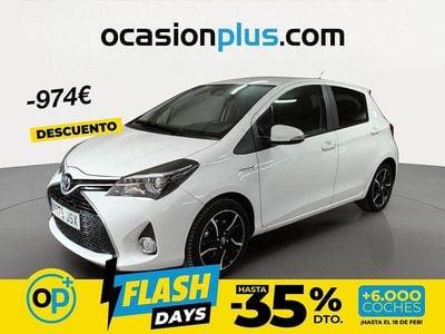 Usado Toyota Yaris Hybrid 100 CV (73 kW) 2016 Blanco