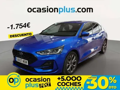 Begagnad Ford Focus ST-Line X 155 HK (114 kW) 2024 Blå Halvkombi