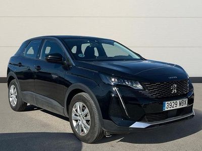 Usado Peugeot 3008 Active 130 CV (95 kW) 2022 Negro SUV