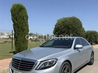 Usado Mercedes S350 258 CV (189 kW) 2013 Gris / plata Berlina