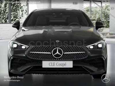 Usado Mercedes CLE300 313 CV (230 kW) 2025 Negro Coupe