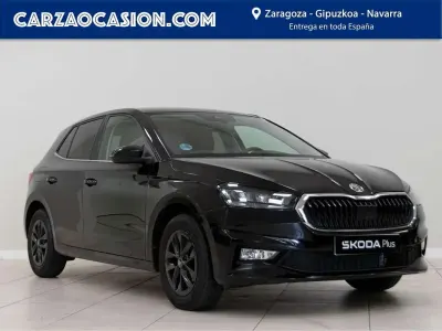 Usado Skoda Fabia Selection 116 CV (85 kW) 2025 Negro Utilitario