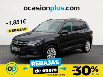 Negro Usado 2015 VW Tiguan SUV | 14.200 € (Precio justo)