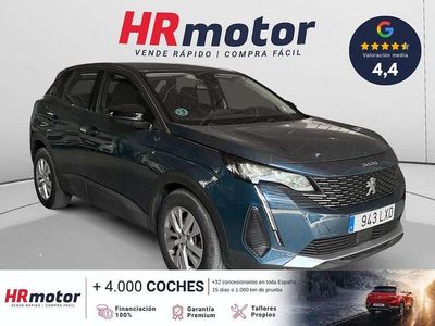 Usado Peugeot 3008 Active 132 CV (97 kW) 2022 Azul SUV