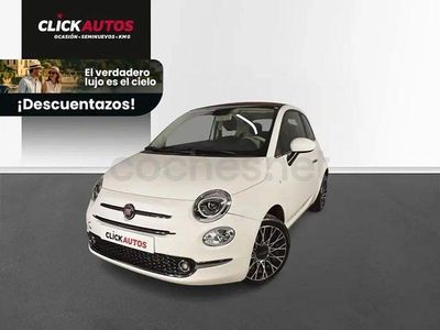 Usado Fiat 500C 70 CV (51 kW) 2023 Blanco Descapotable
