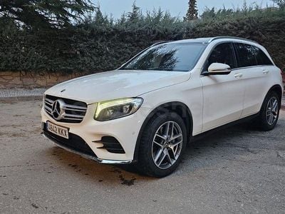 Usado Mercedes GLC220 170 CV (125 kW) 2018 Blanco SUV