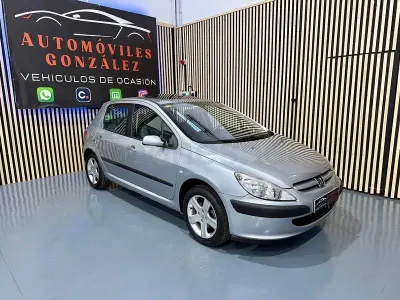 Usado Peugeot 307 138 CV (101 kW) 2003 Gris / plata Berlina