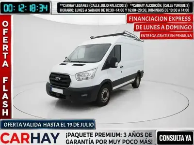 Usado Ford Transit Trend 131 CV (96 kW) 2021 Blanco Van